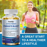 Parasite Detox - Gut Health Supplements - Gut Health - Boosts Immune System - Supports Cleansing and Detoxification